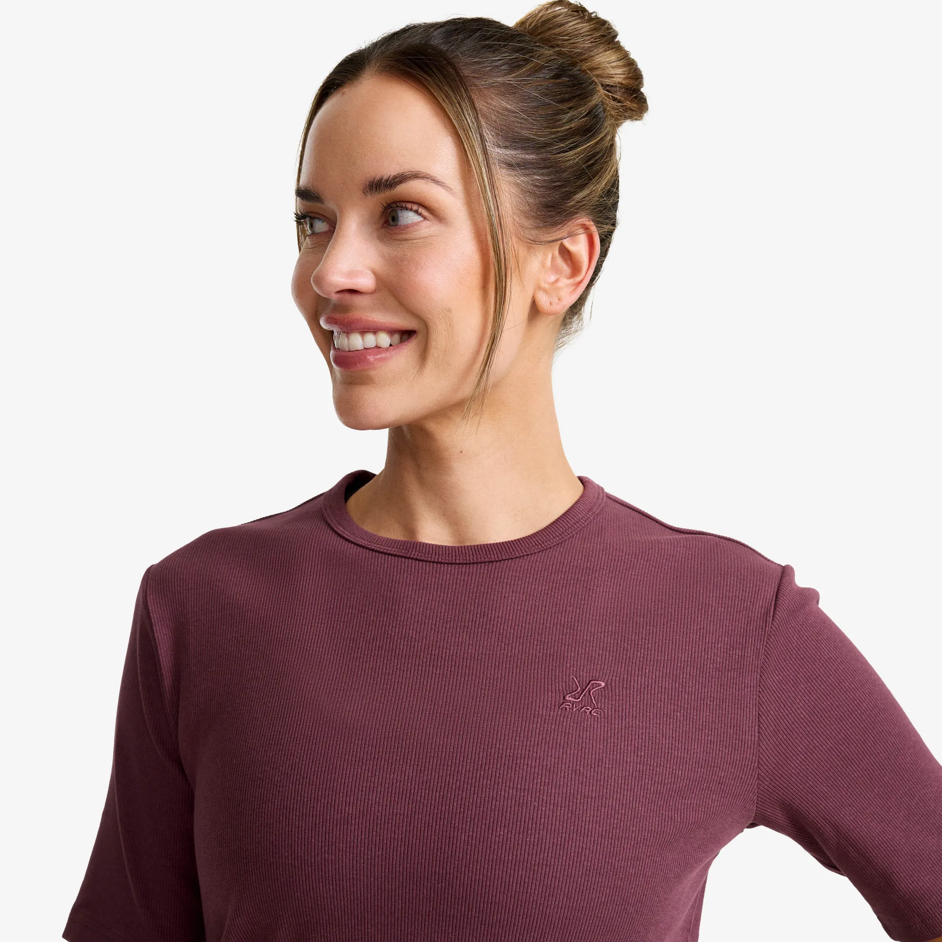 Birch Ribbed T-shirt Naiset