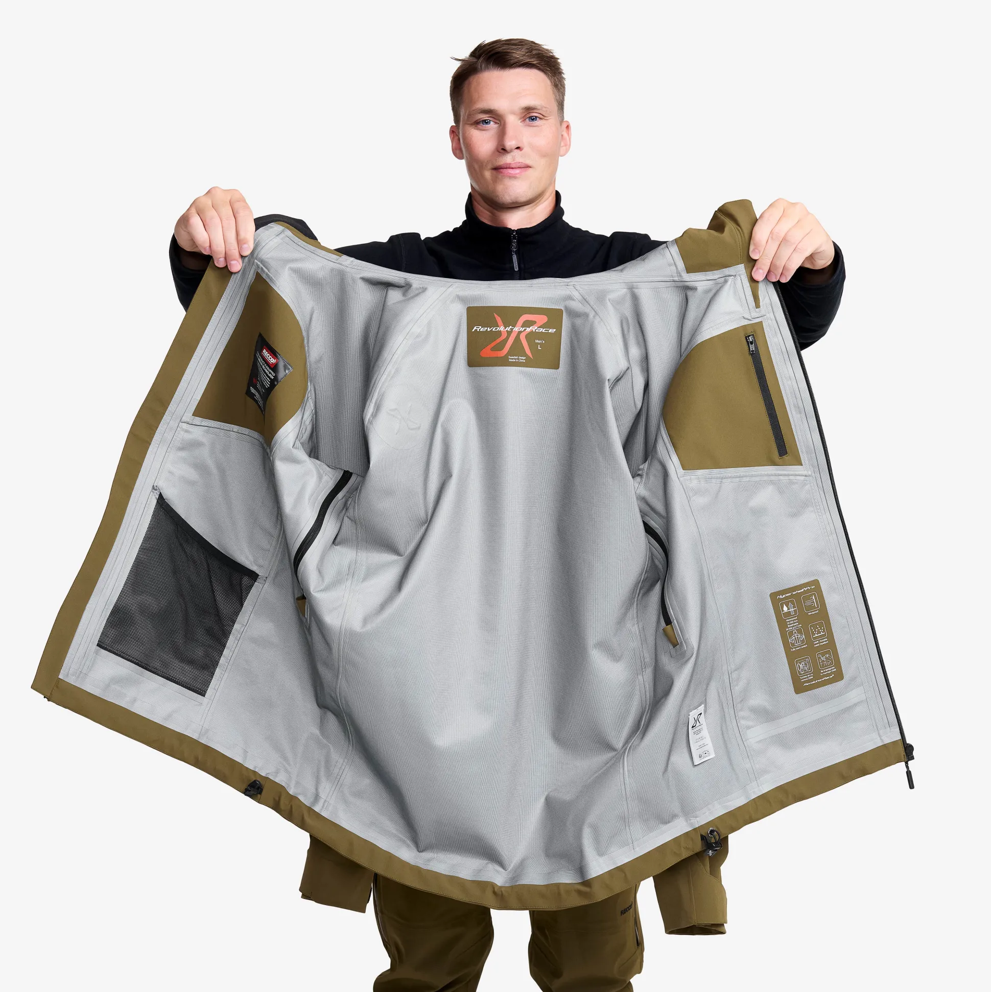 Cyclone 3L Shell Jacket Miehet