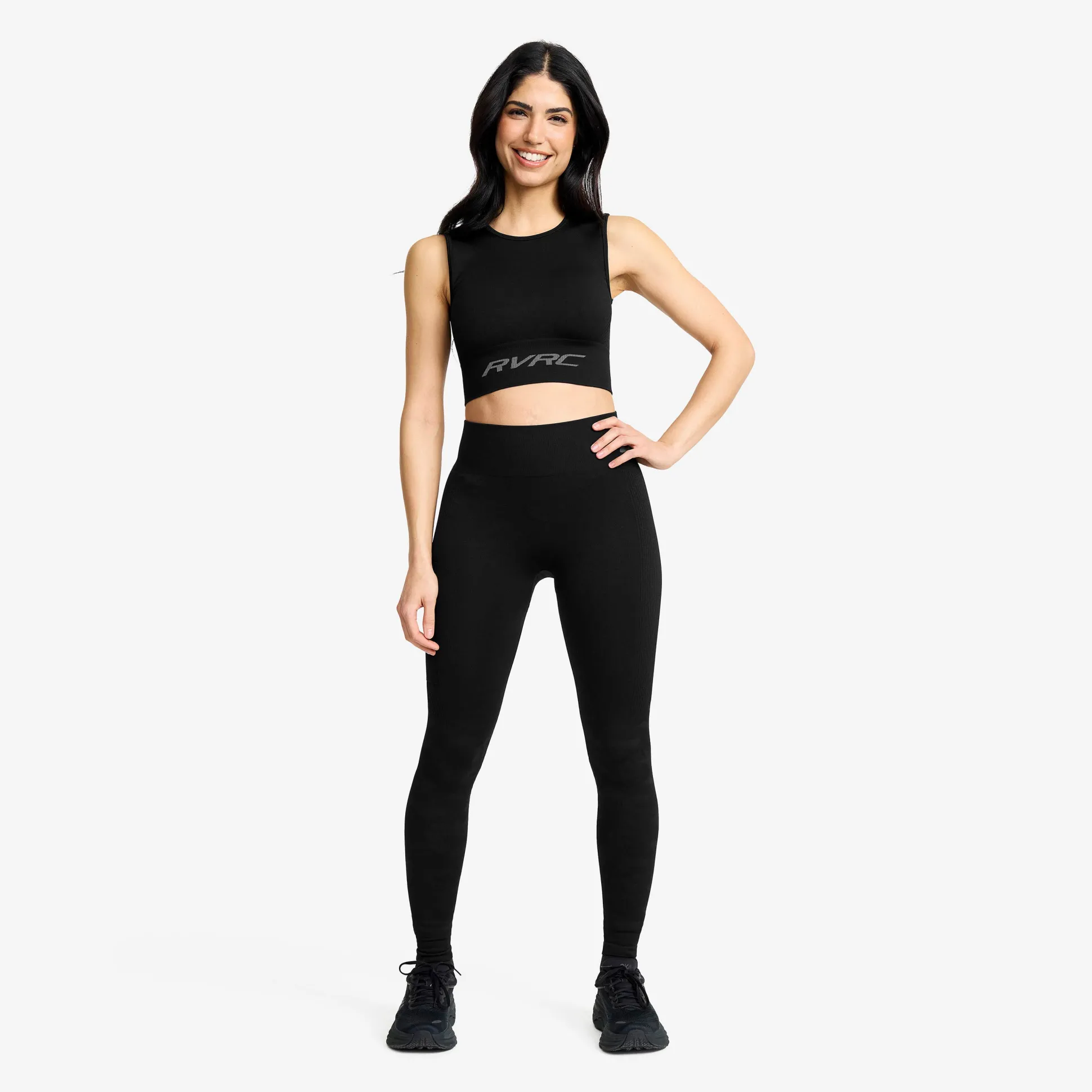 Descent Seamless Crop Top Naiset
