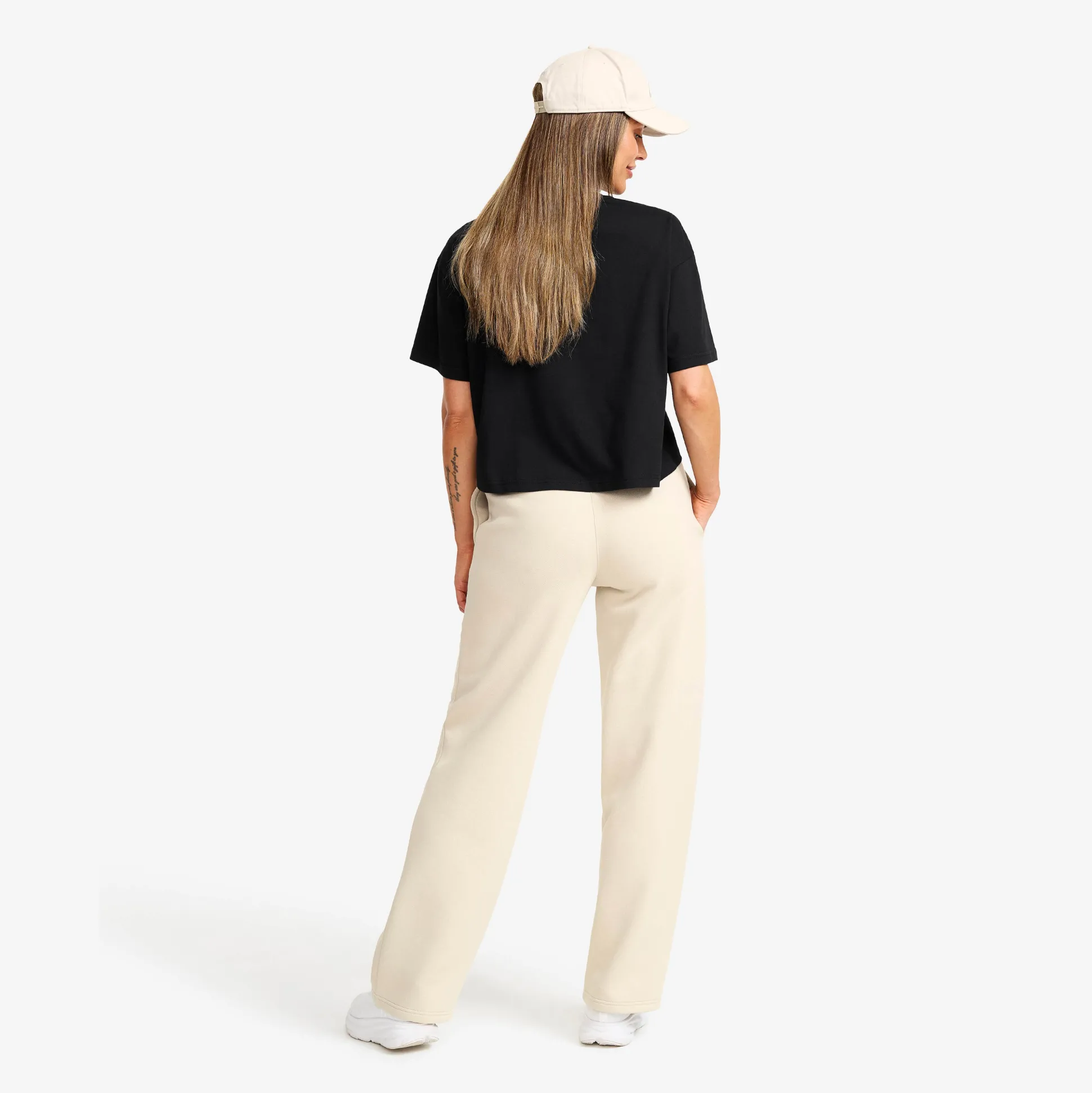 Easy Cropped T-shirt Naiset
