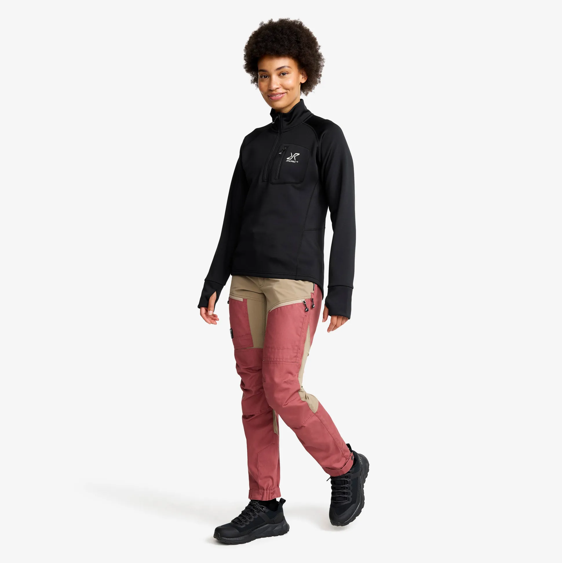Evolution Half-zip Stretch Fleece Naiset