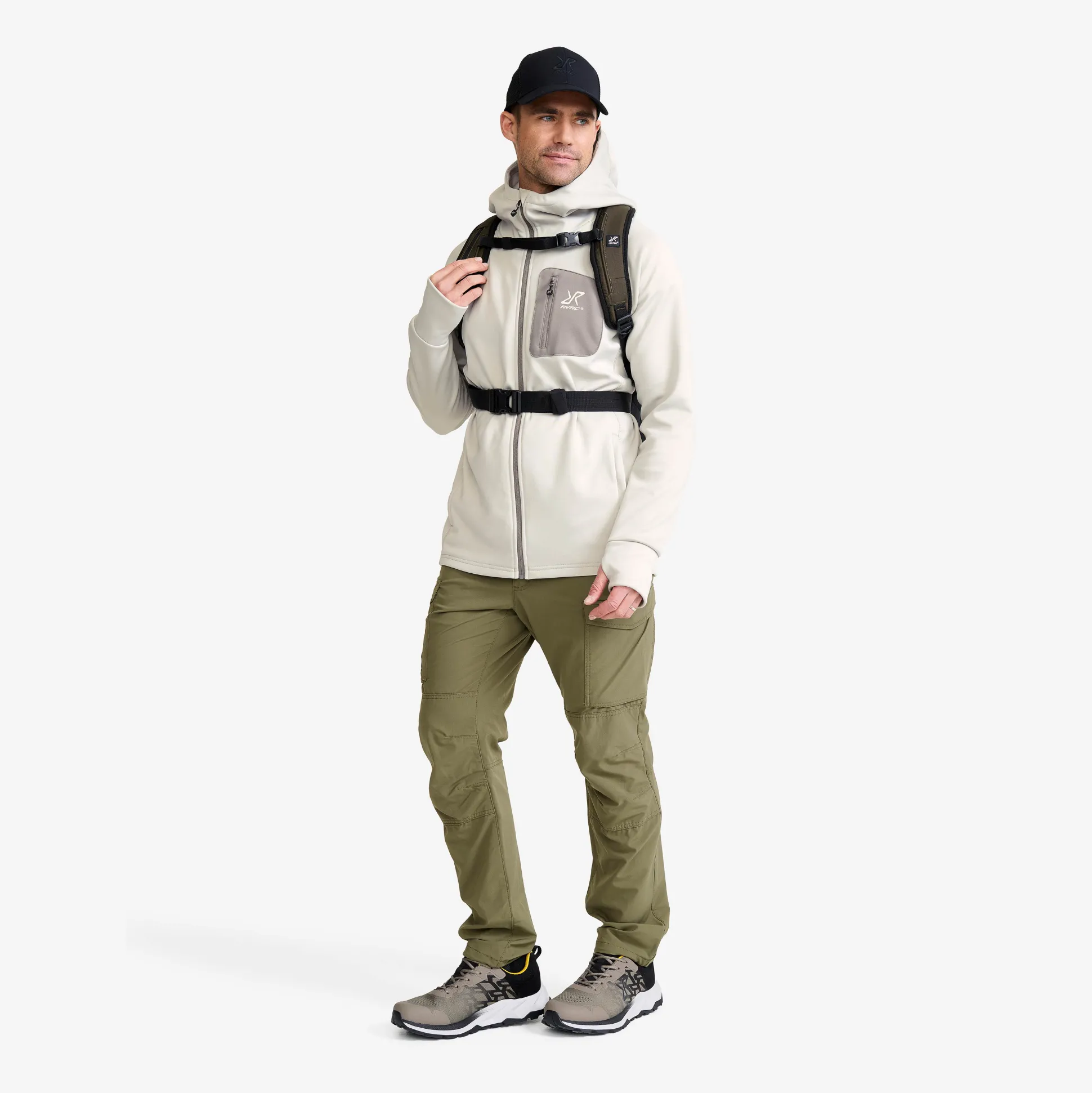 Evolution Stretch Fleece Hoodie Miehet