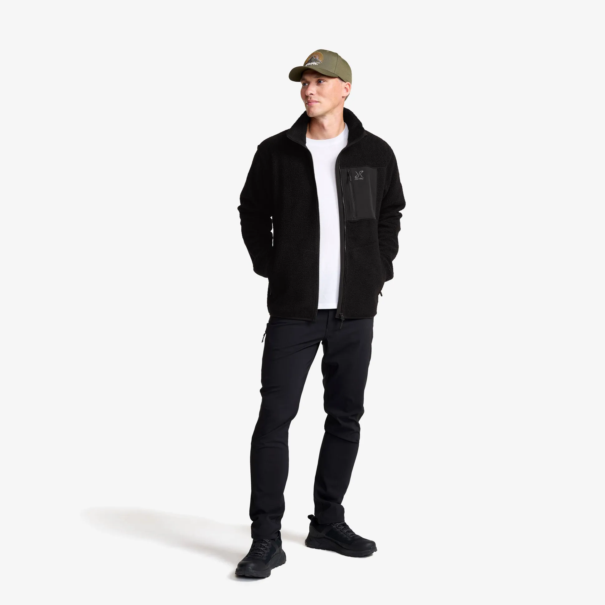 High Pile Fleece Jacket Miehet