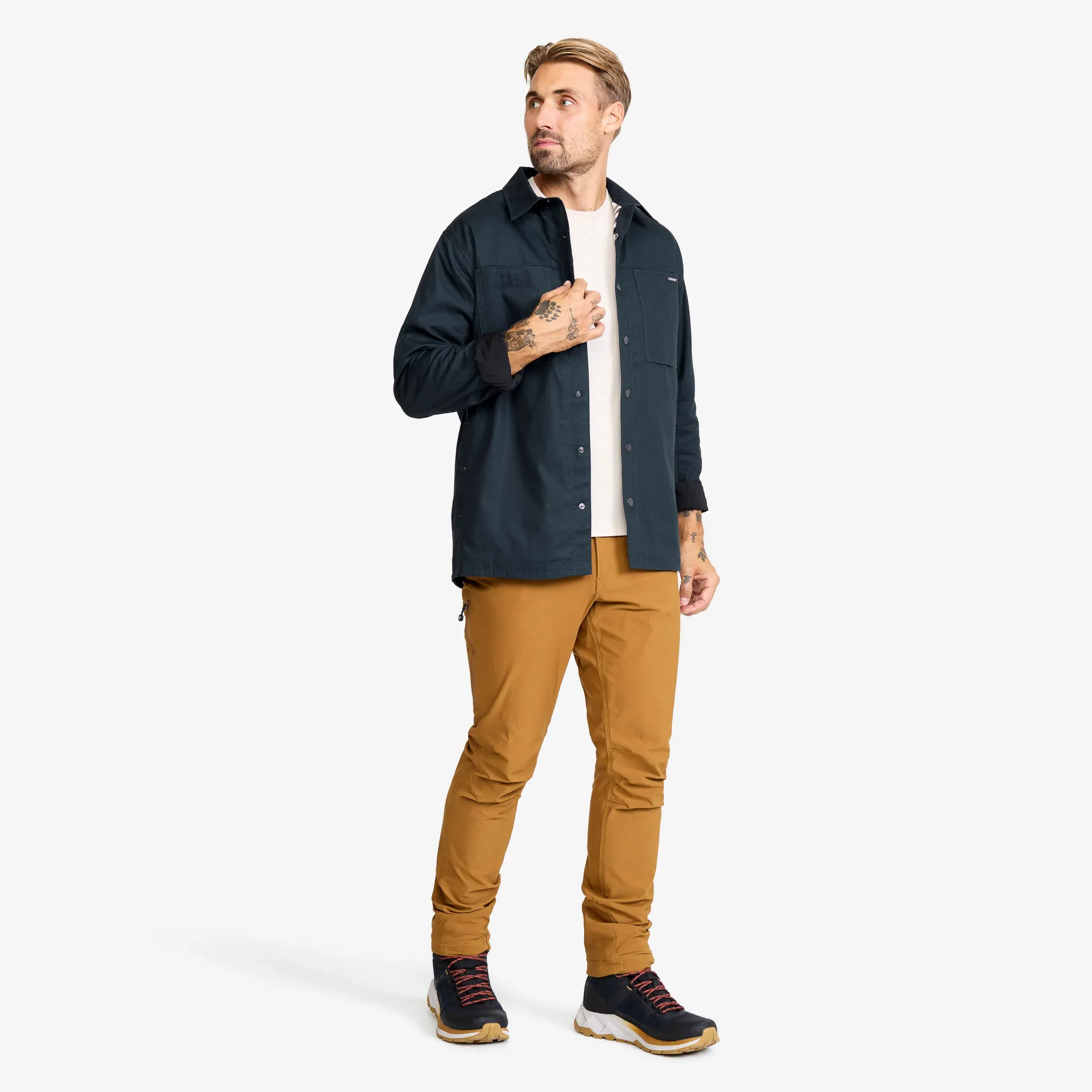 Outback Fleece Lined Overshirt Miehet