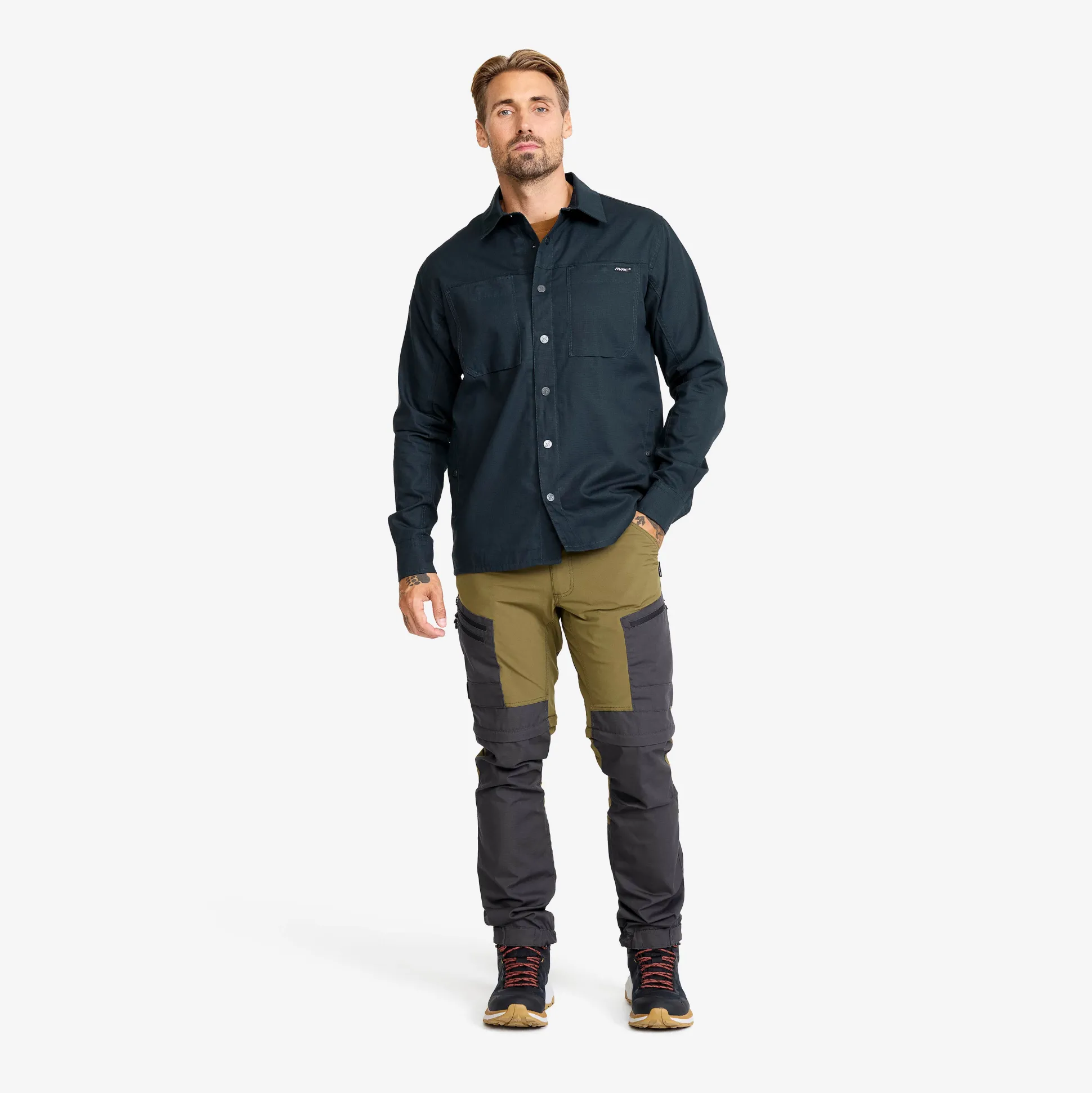 Outback Fleece Lined Overshirt Miehet
