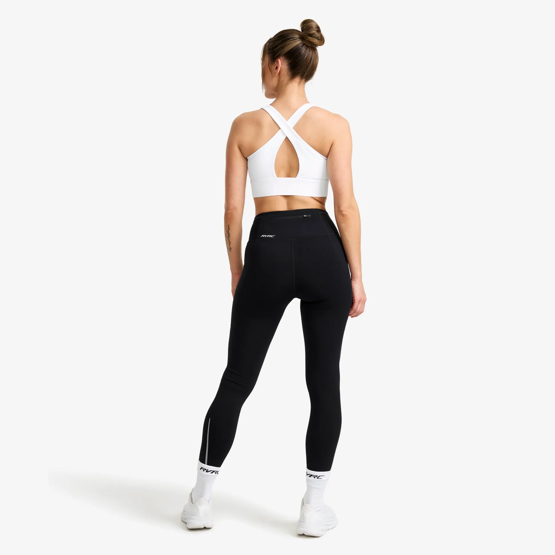 Rapid V Longline Medium Sports Bra Naiset