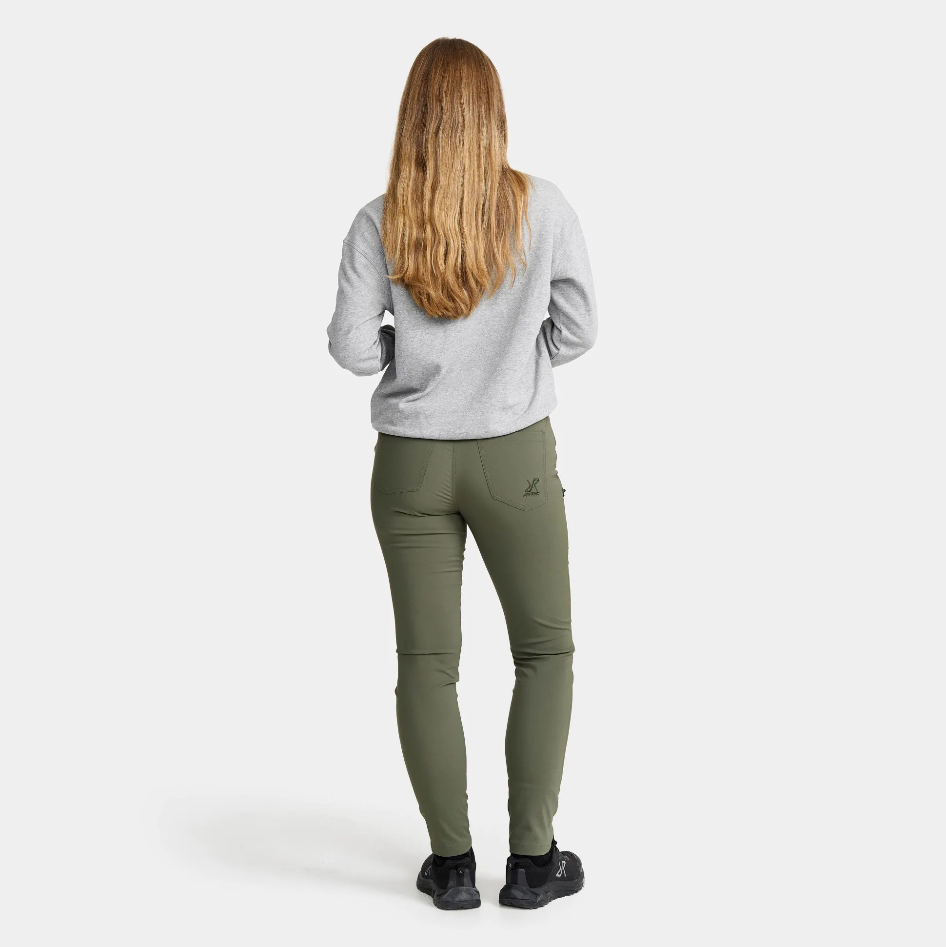 Root High-waist Stretch Jeans Naiset