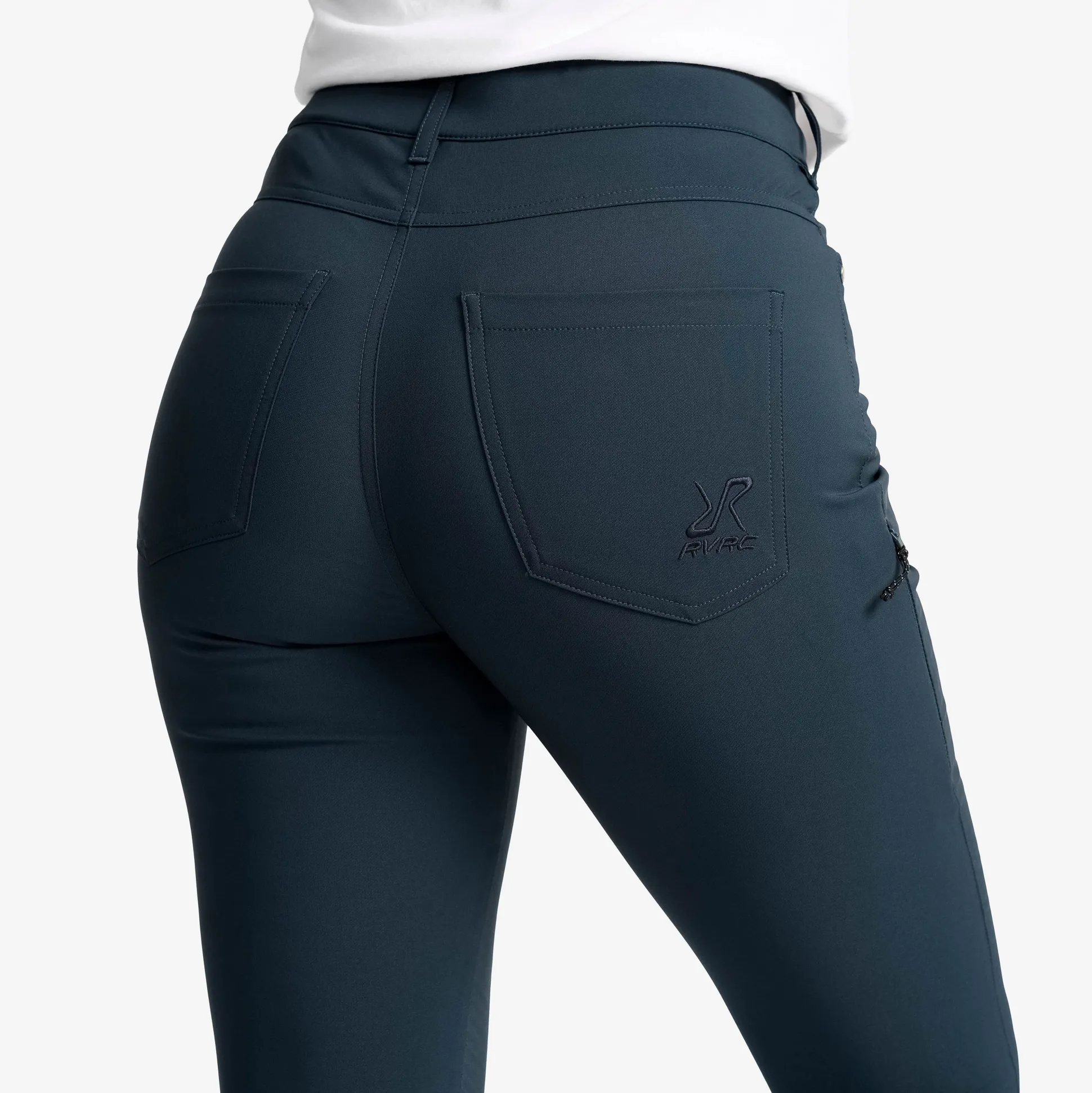Root High-waist Stretch Jeans Naiset