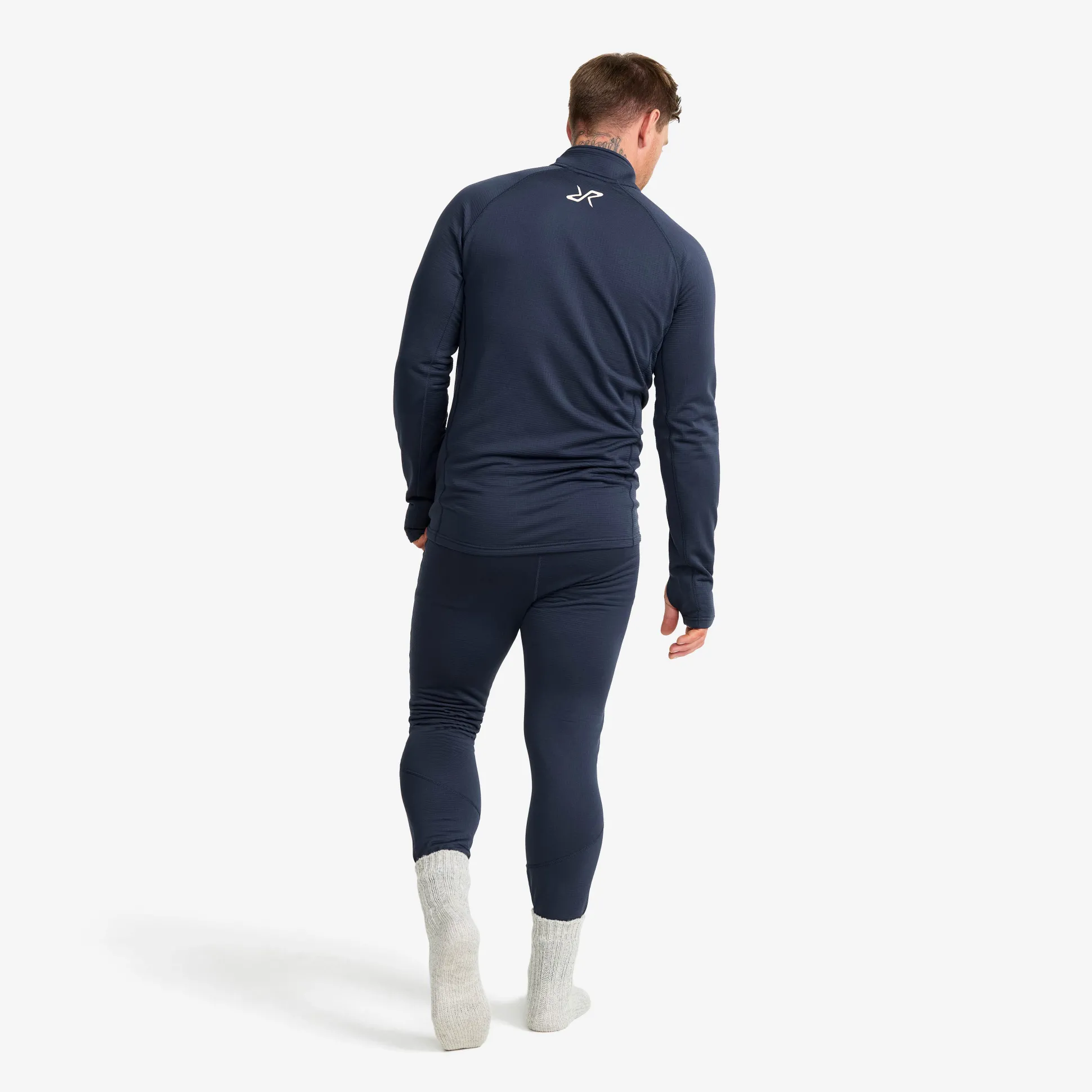 Waffle Half-zip Baselayer Top Miehet