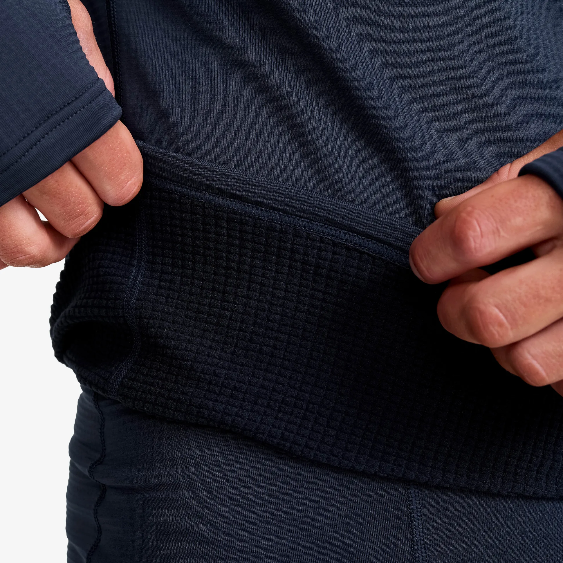 Waffle Half-zip Baselayer Top Miehet