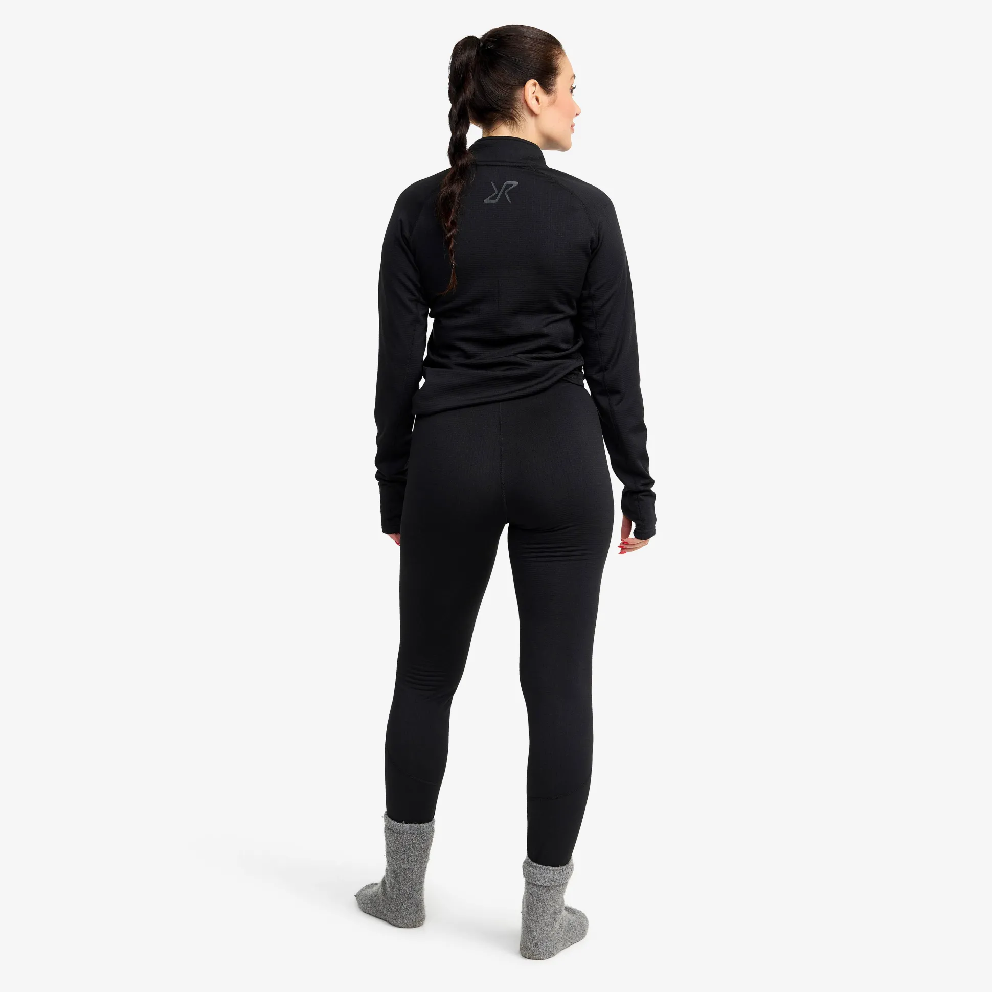 Waffle Half-zip Baselayer Top Naiset